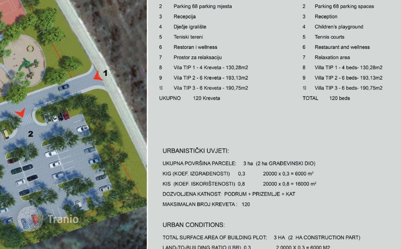 30,071 m² Tourism Development Land in Istria, Vodyan, photo 3