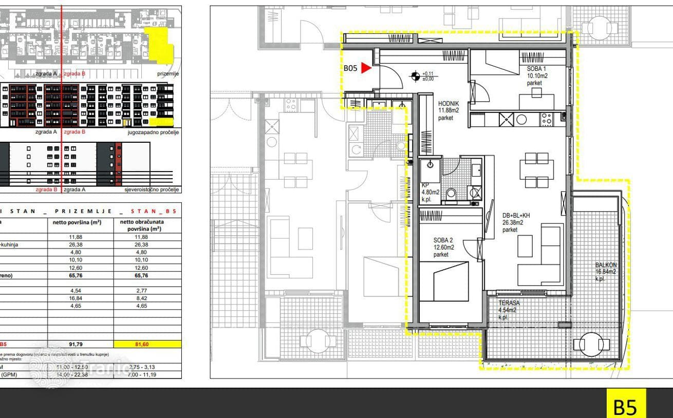 2-комнатные апартаменты в новостройке 86 м² в Риеке, Хорватия