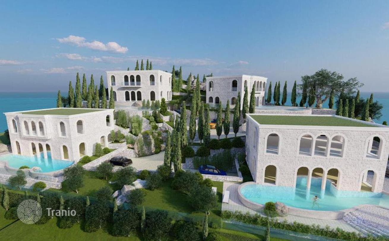3-Bedroom Beachfront Villa with Indoor Pool in Pržno, Budva