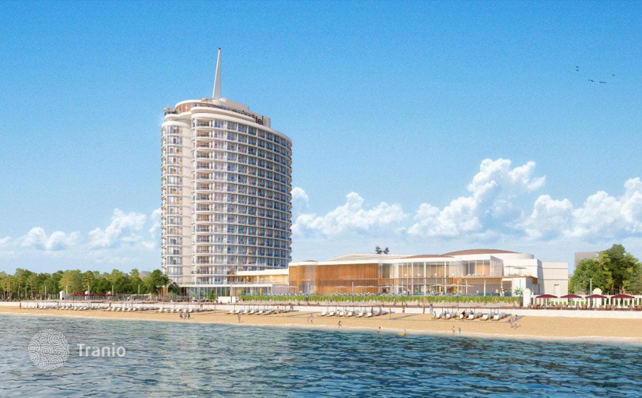 Апартаменты в первом апарт комплексе с гостиничным брендом 5*