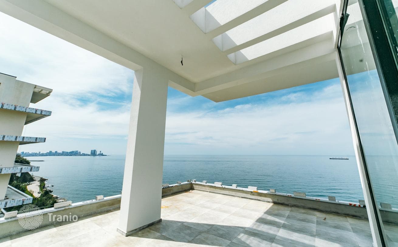 3-Bedroom Penthouse with Sea, Mountain and City Views in Batumi