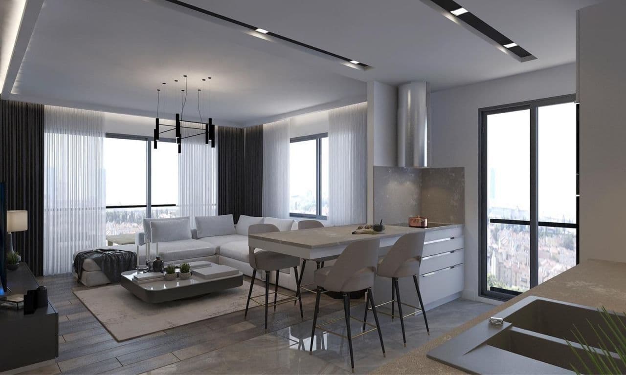 Апартаменты в Мерсине, Турция, 60 м², фото 4
