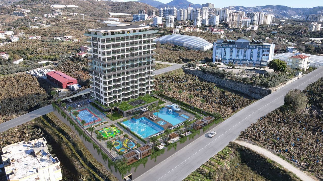 Квартира в Алании, Турция, 100 м², фото 2