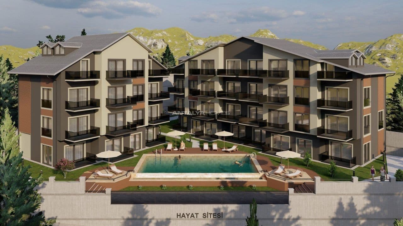 Апартаменты в Фетхие, Турция, 56 м², фото 2