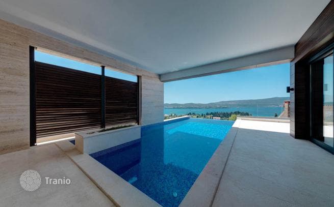 3-Bedroom Luxury Villa with Sea View in Tivat