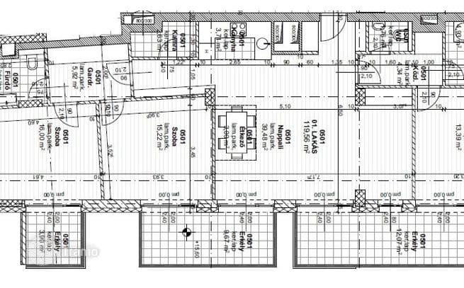 4-комнатные апартаменты в новостройке 119 м² в Районе XIII, Венгрия, фото 3