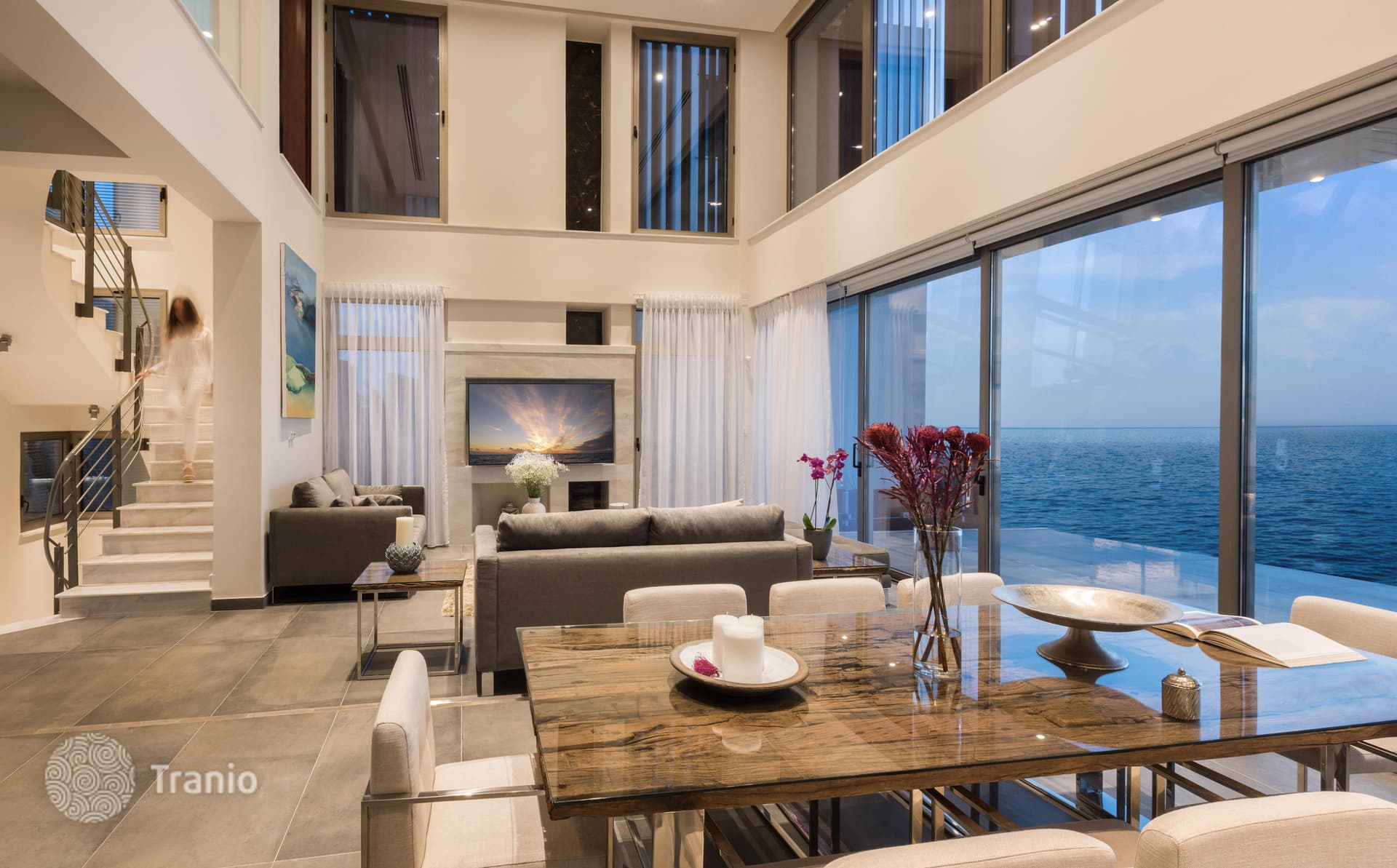Luxury Beachfront 4-Bedroom Villa in Paphos, Cyprus