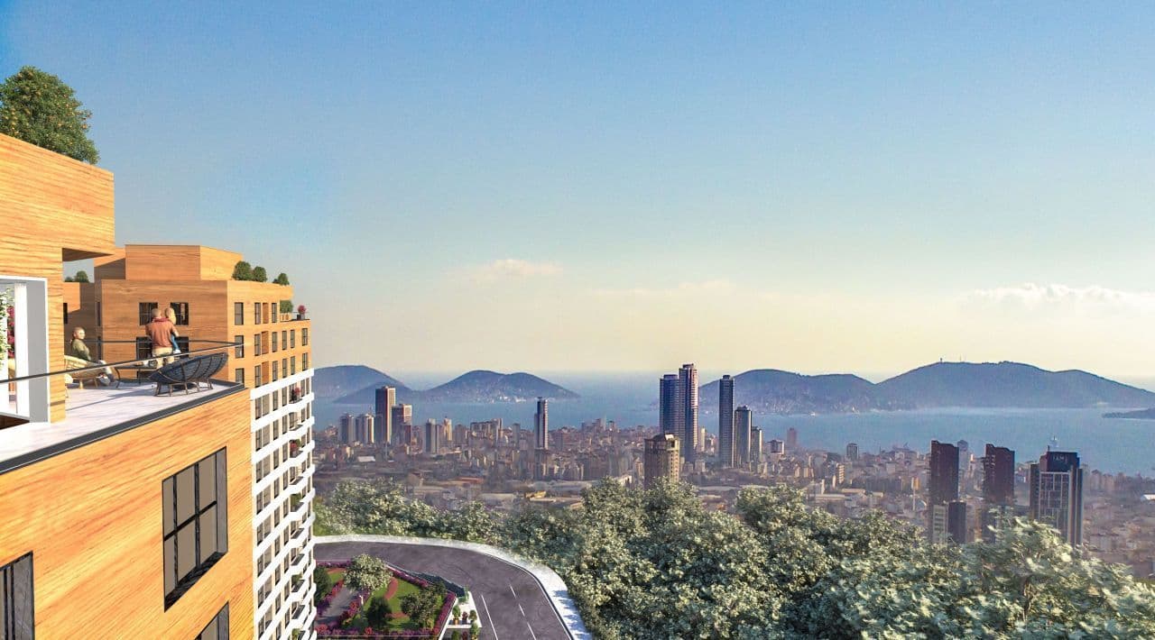 Квартира в Стамбуле, Турция, 59.5 м²