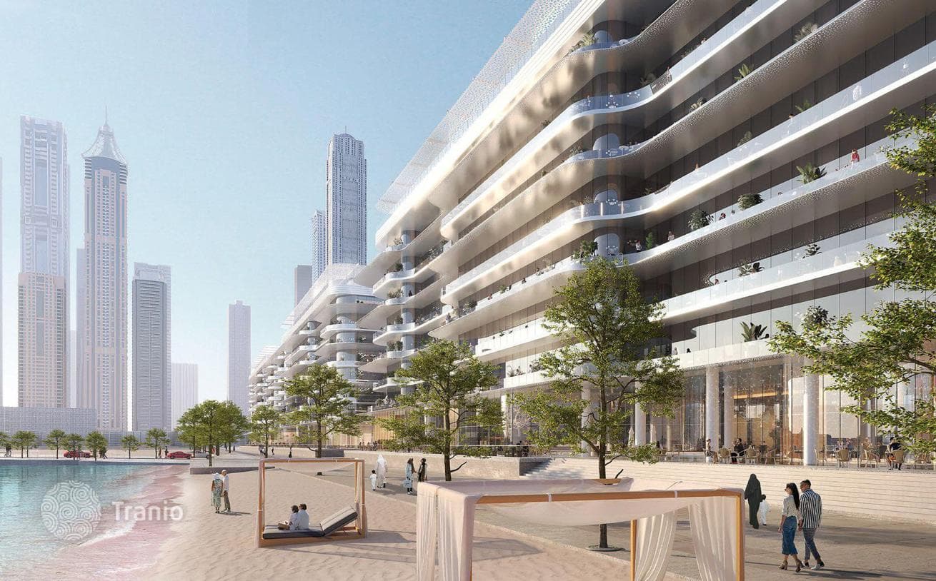 Первоклассный жилой комплекс Dubai Harbour Residences с доступом к пляжу в The Palm Jumeirah, Дубай, ОАЭ, фото 5