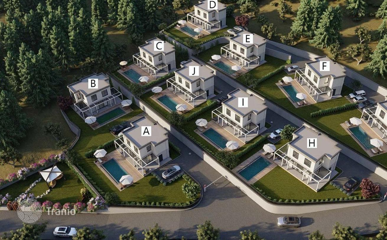 3-Bedroom Villa with Sea View and Private Pool in Gündogan, Bodrum