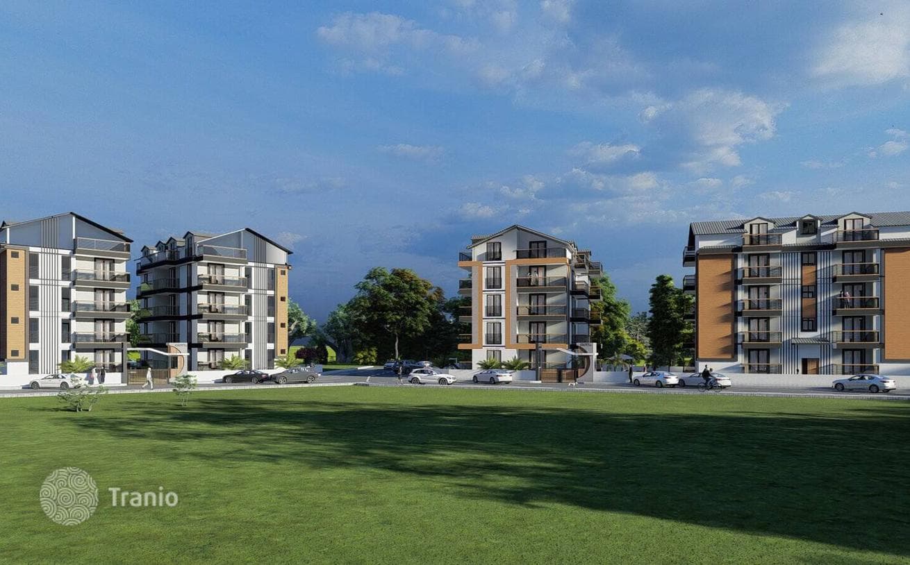 1–3-Bedroom Apartments with Shared Pool in Fethiye