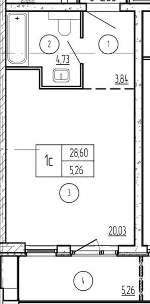 Studio Apartment in Luchi, Anapa