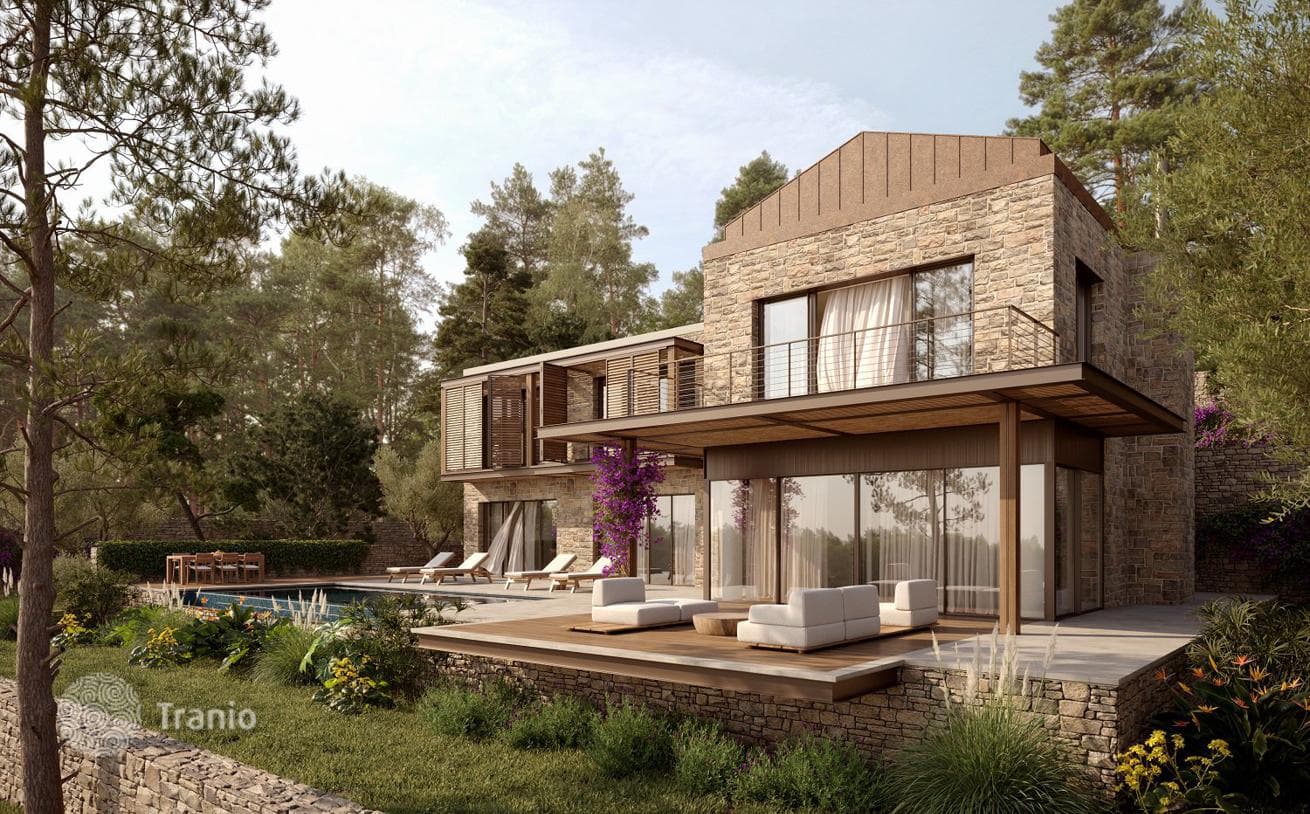 New Luxury Residence with Private Beach and Spa near Bodrum City Center