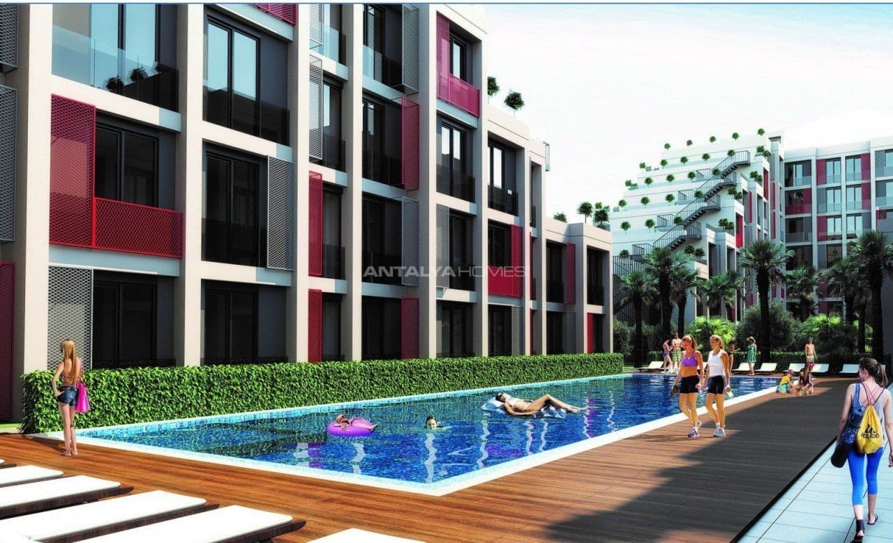 Апартаменты в Анталии, Турция, 35 м², фото 5
