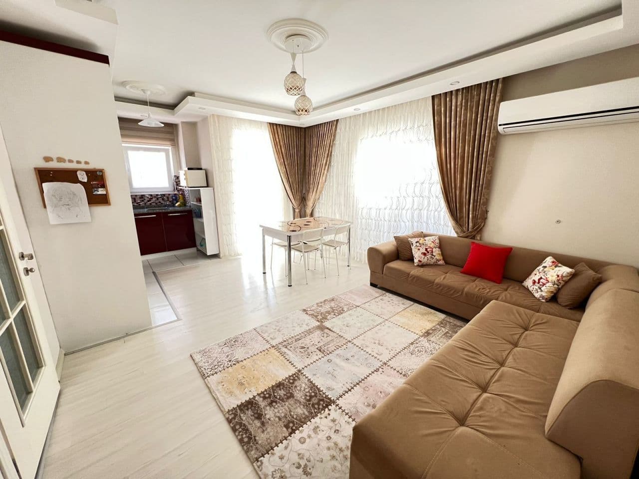 Квартира в Анталии, Турция, 80 м², фото 2