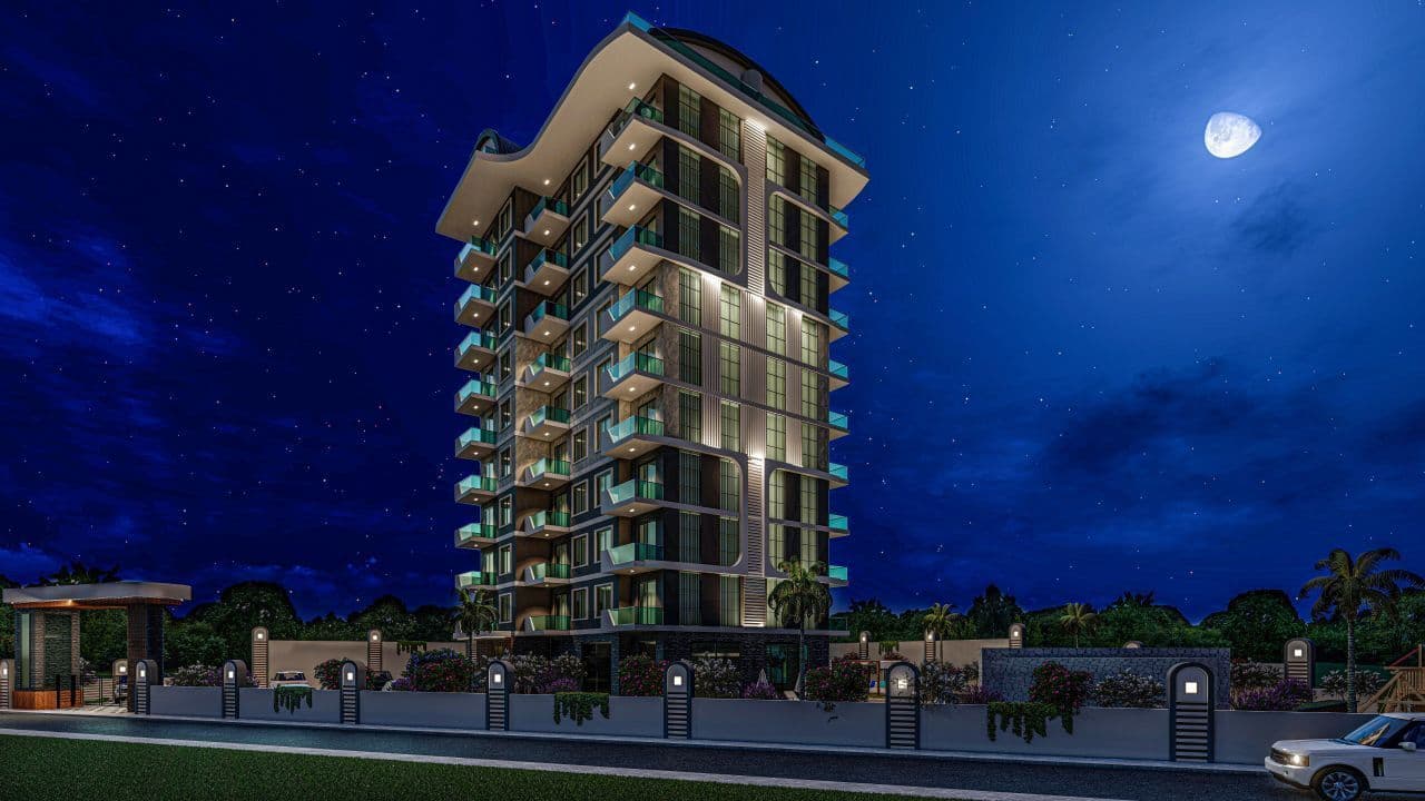 Квартира в Алании, Турция, 49 м²