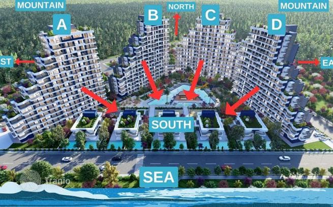 1-Bedroom (1+1) Apartment Under Construction in Mersin, photo 3