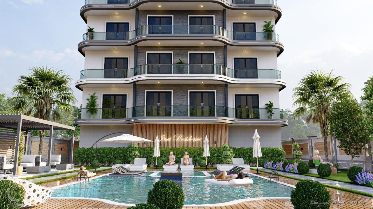 Пентхаус в Кестеле, Турция, 100 м²