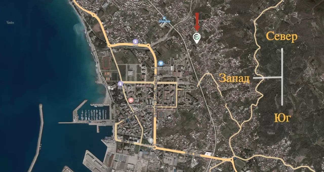 Апартаменты в Баре, Черногория, 36 м², фото 5