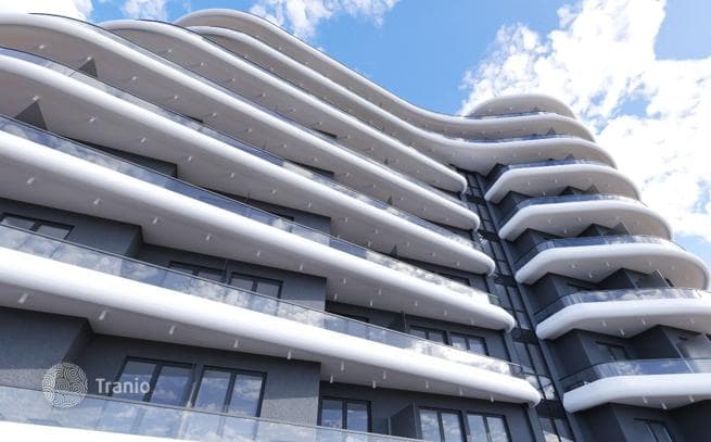 Furnished Beachfront Apartments 150 m from the Beach in Becici, Budva