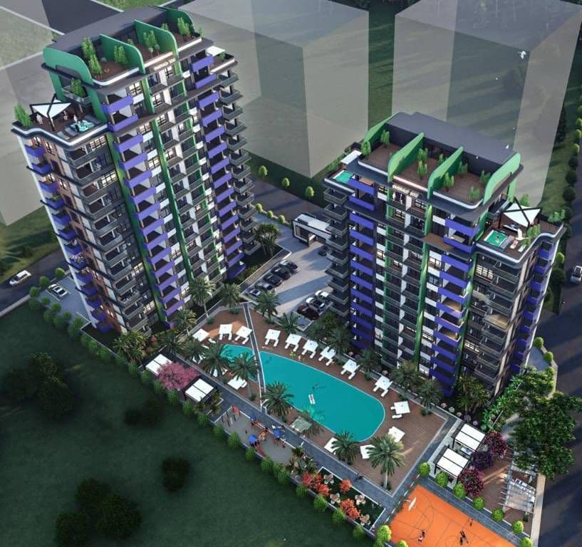 Апартаменты в Мерсине, Турция, 68 м²