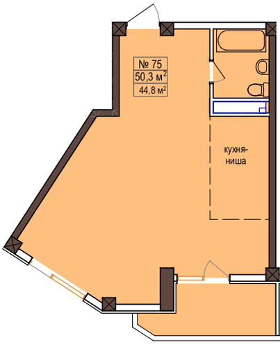 Studio Apartment in Marmelad, Sochi