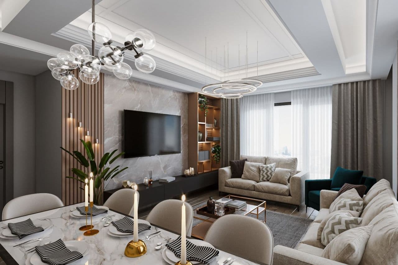 Апартаменты в Стамбуле, Турция, 90 м²
