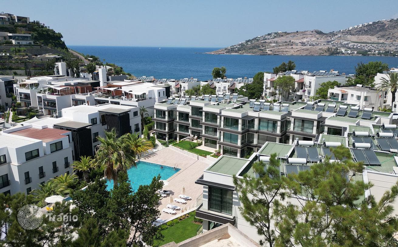 Luxury Beachfront Villa with Private Beach and Pool in Yalikavak, Bodrum