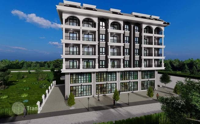 Apartments with Designer Finishes Near the Sea in Mahmutlar, Alanya