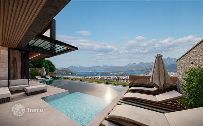 New Furnished Villas with Sea Views and Private Pools in Fethiye