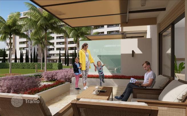 New Apartments with Water Park and Pools 150 m from the Beach in Mersin, Turkey, photo 3