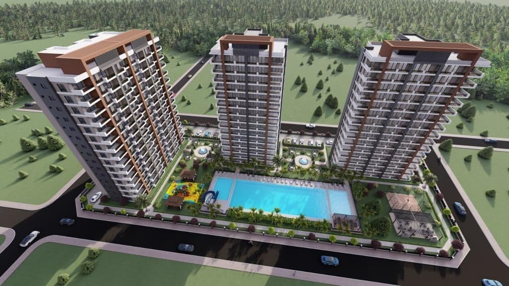 Квартира в Мерсине, Турция, 60 м², фото 2