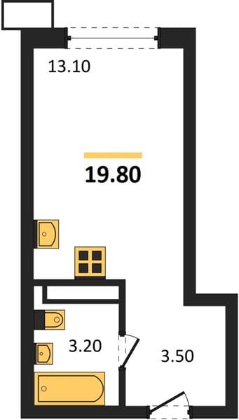 Studio Apartment in Porto-Novo, Tsemdolina
