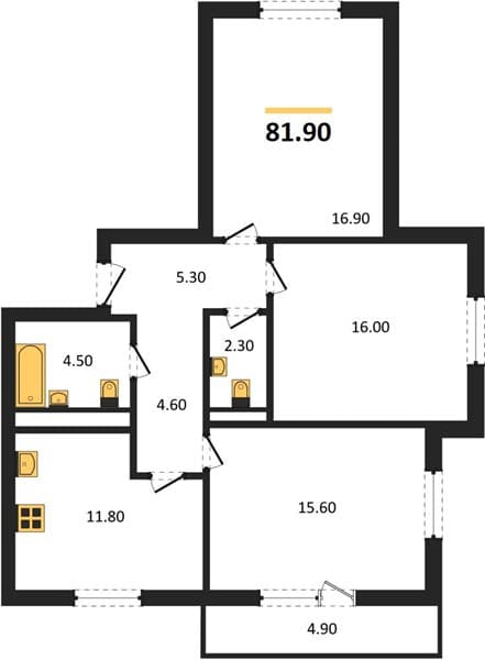 2-Bedroom Apartment in Gorny Kvartal, Sochi