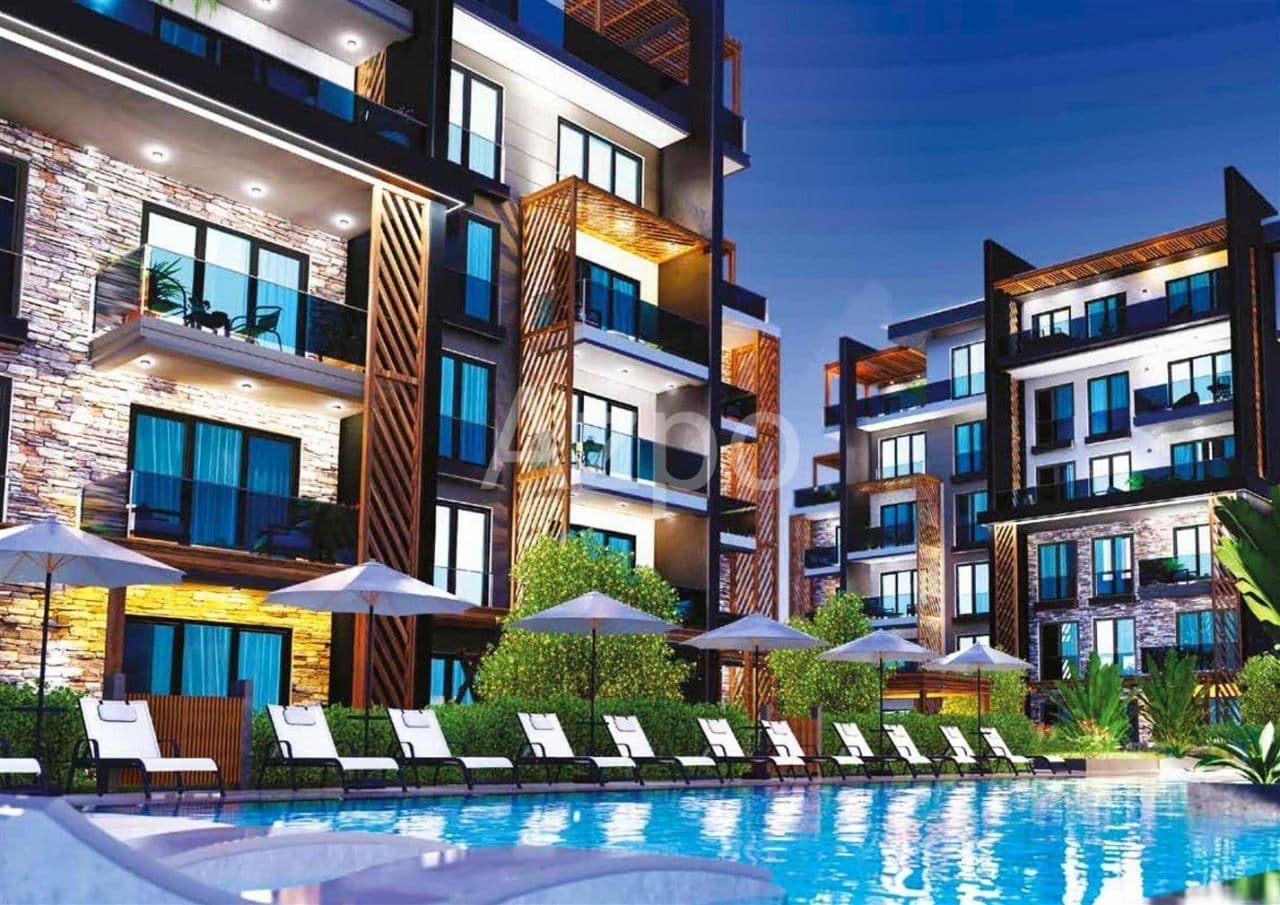 Апартаменты в Анталии, Турция, 77 м²
