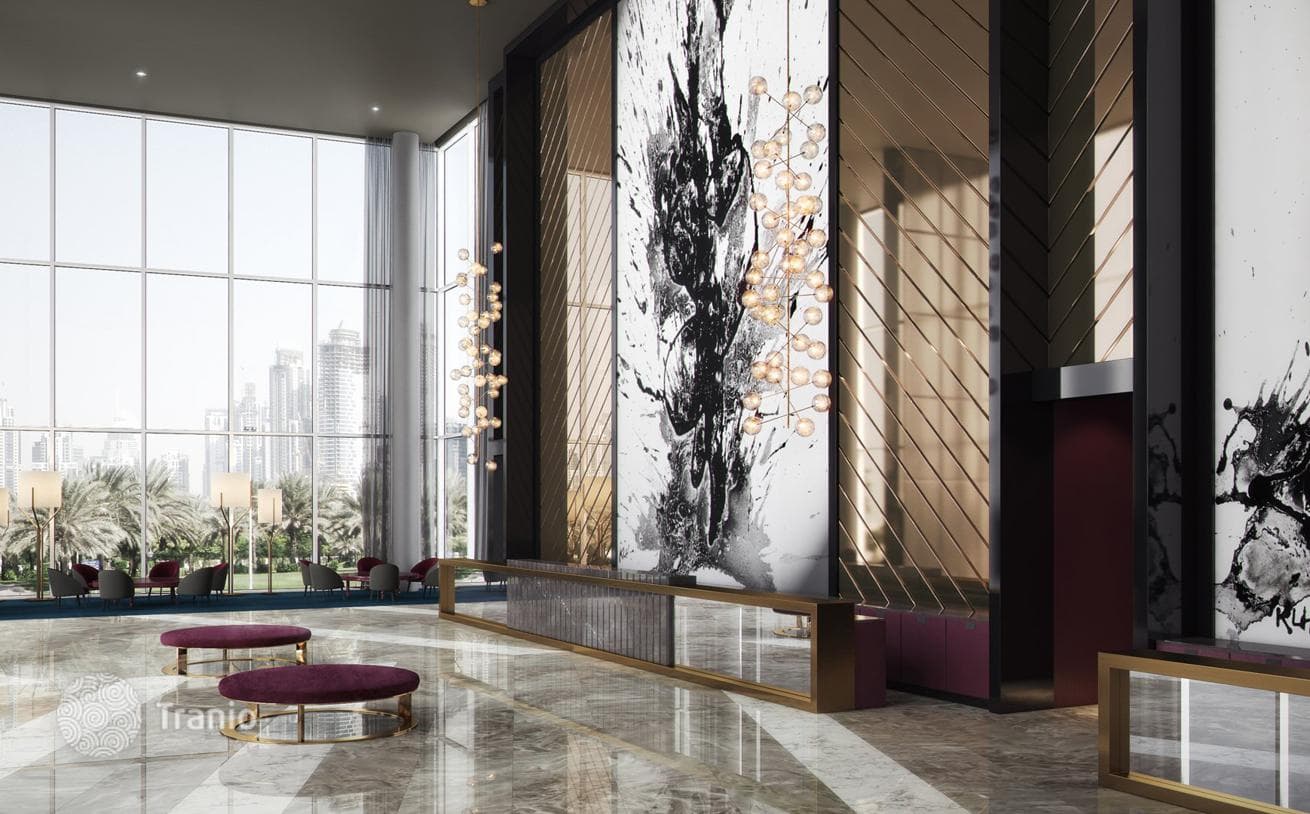 Жилой комплекс Aykon Heights с видом на гавань, водный канал и город, Business Bay, Дубай, ОАЭ, фото 3