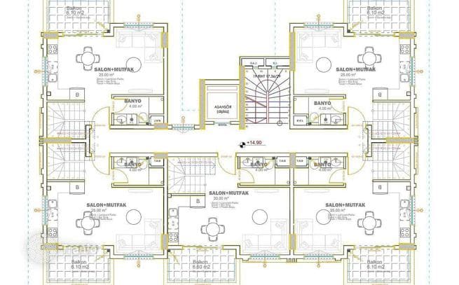 New Apartments 400 m from the Beach in Kargicak, Alanya, photo 2