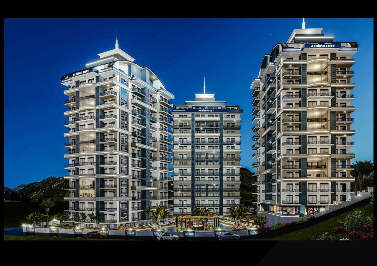 Апартаменты в Алании, Турция, 56 м²