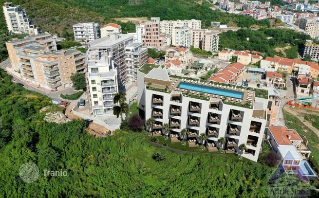 Apartment Building with Sea View in Becici, Montenegro, photo 2