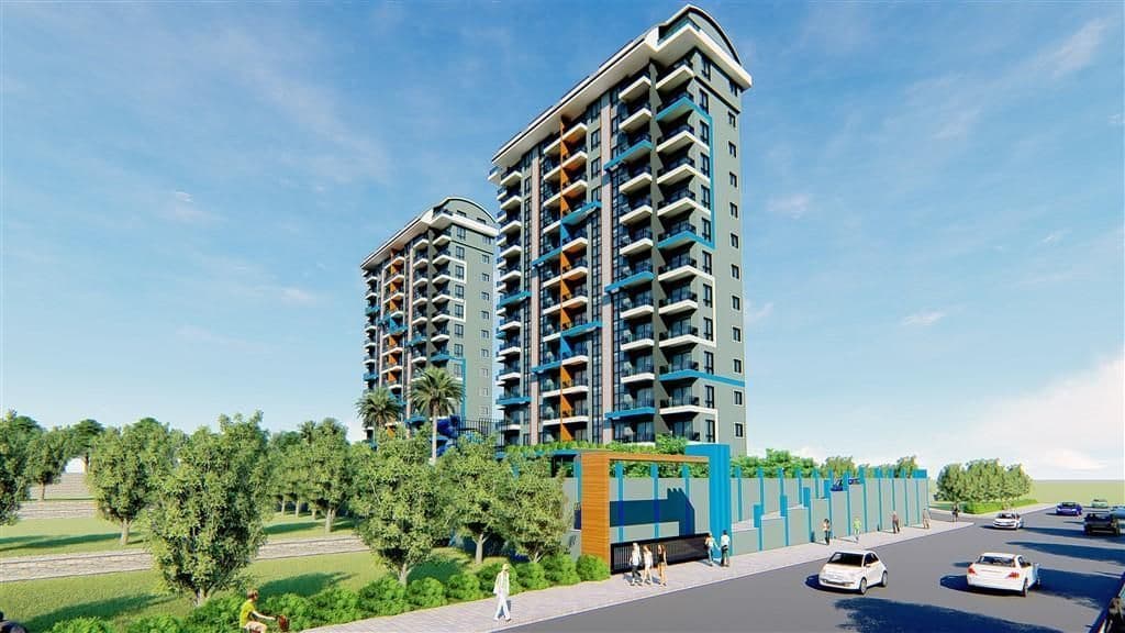 Квартира в Алании, Турция, 60 м², фото 2