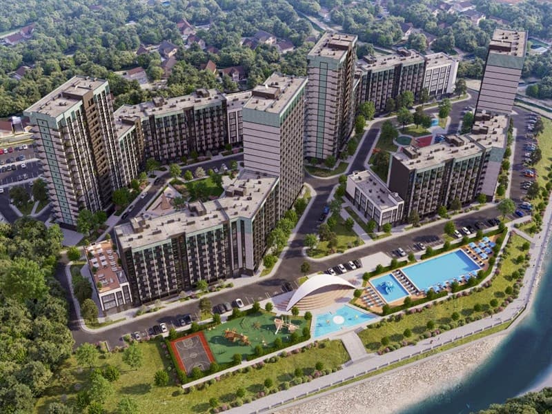 Studio Apartment on the 13th Floor in Botanica Hills, Nebug, photo 2