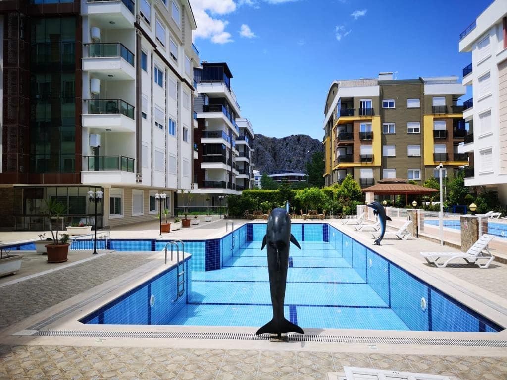Квартира в Анталии, Турция, 55 м²