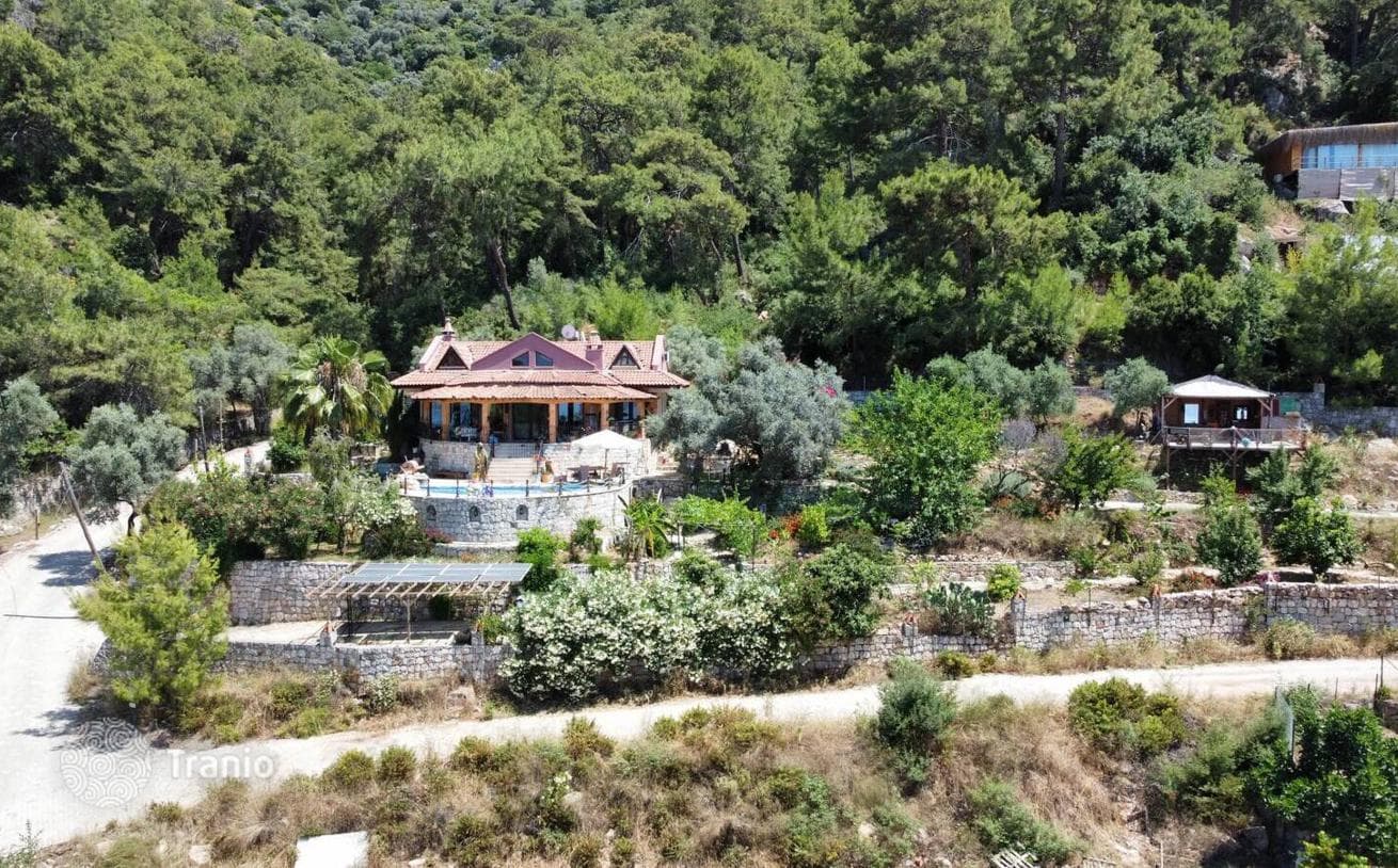 5-Bedroom House with Private Pool and Butterfly Valley View in Fethiye