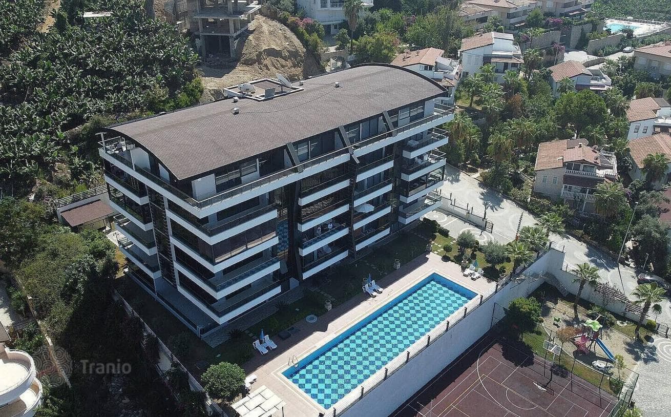 Apartment with Sea View in Kargicak, Alanya