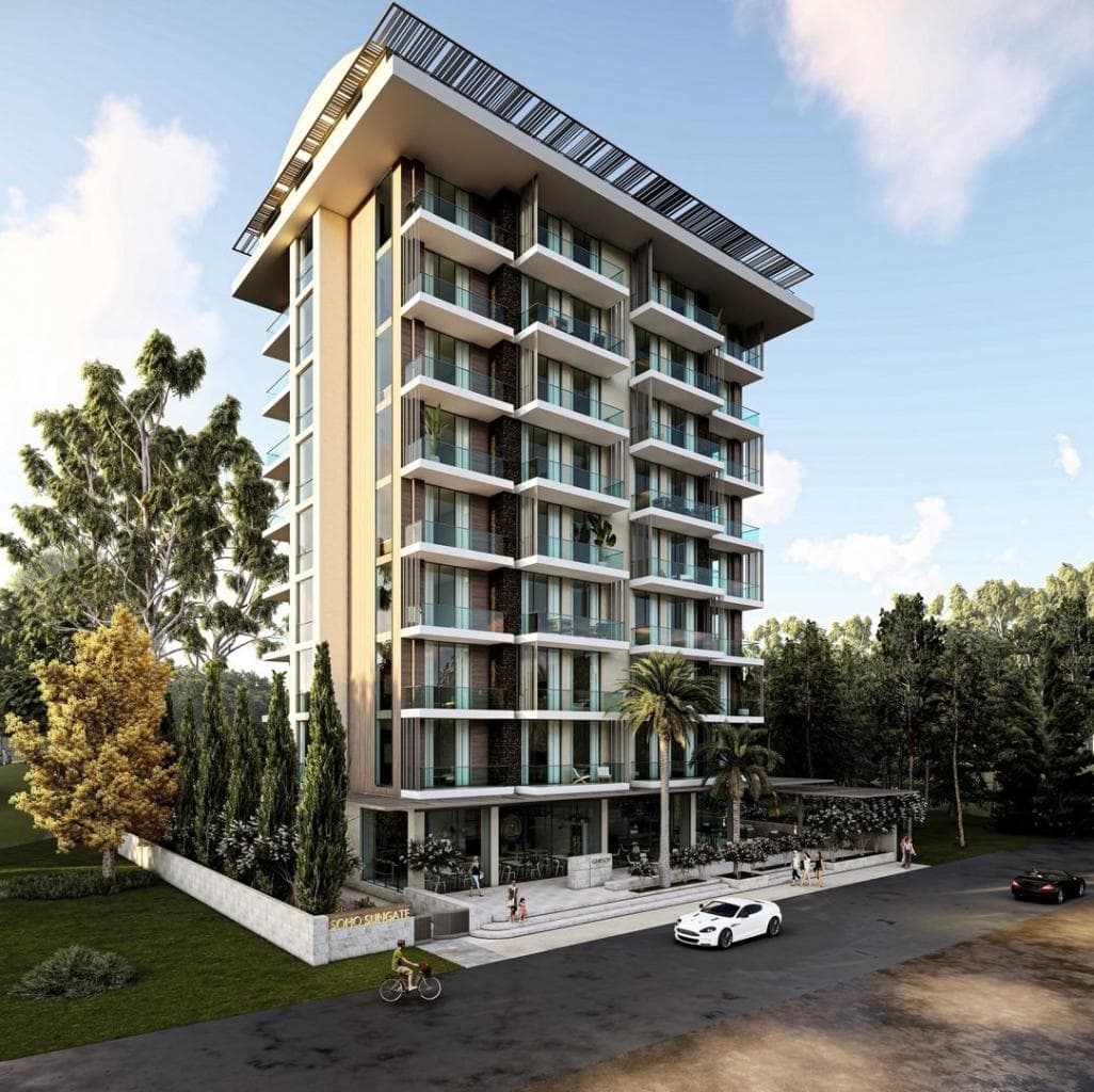 Квартира в Алании, Турция, 58.5 м²