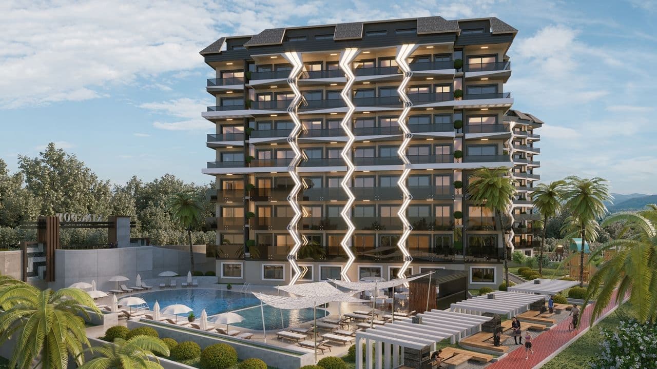 Квартира в Авсалларе, Турция, 55 м², фото 3