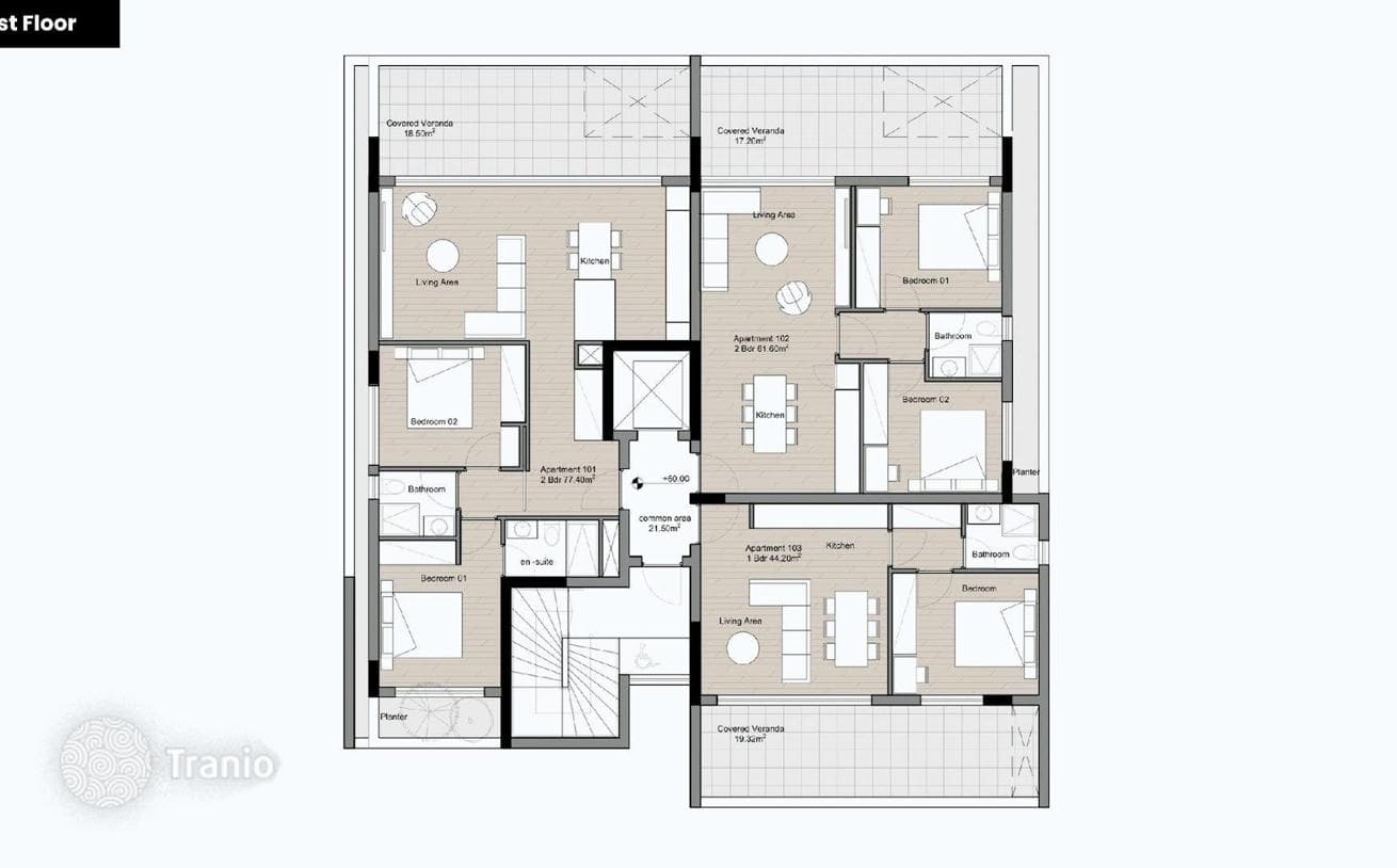 1-Bedroom Apartment in Germasoyia, Limassol, photo 3