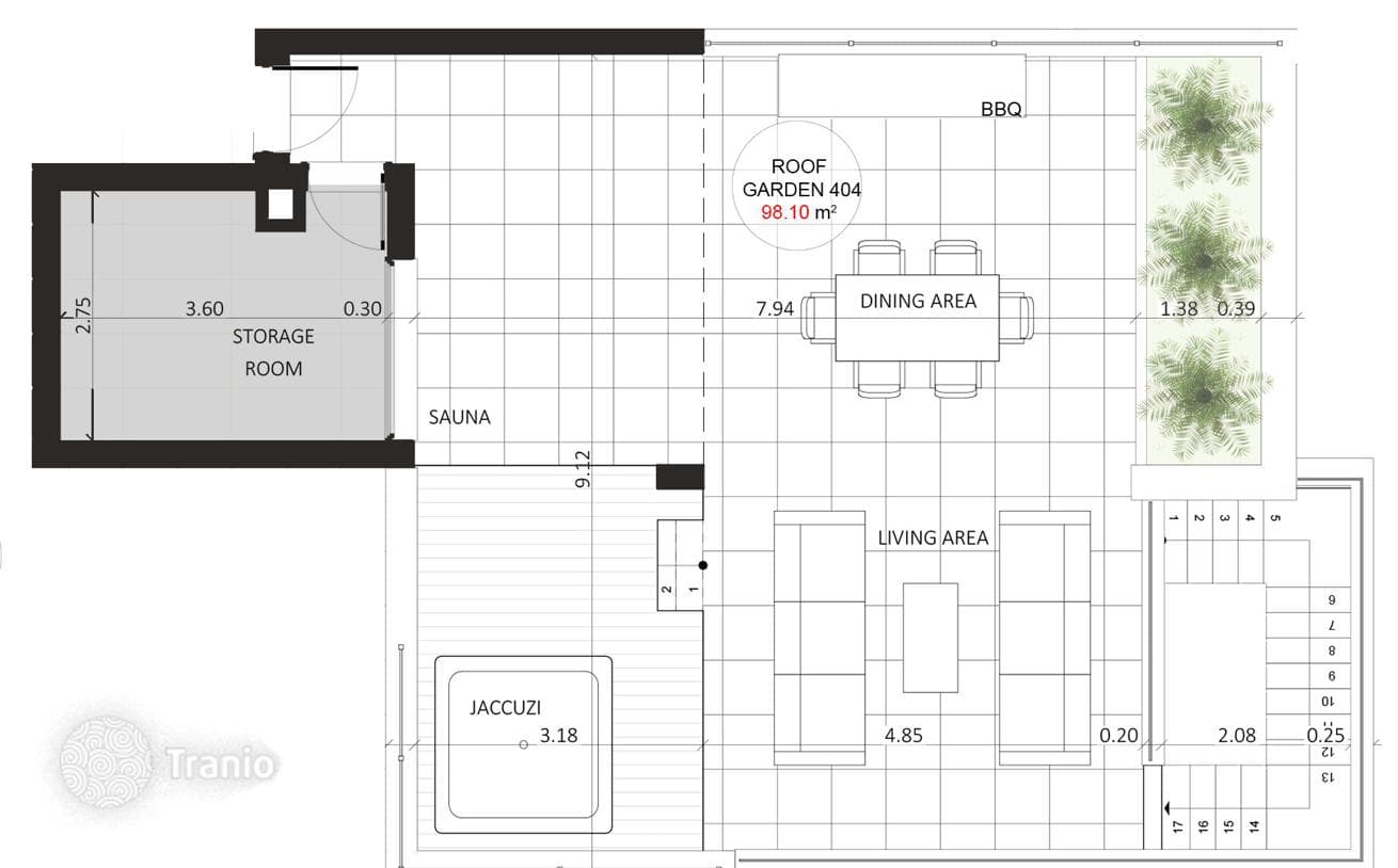 3-Bedroom Penthouse with Terrace in Germasogeia, Limassol, photo 5