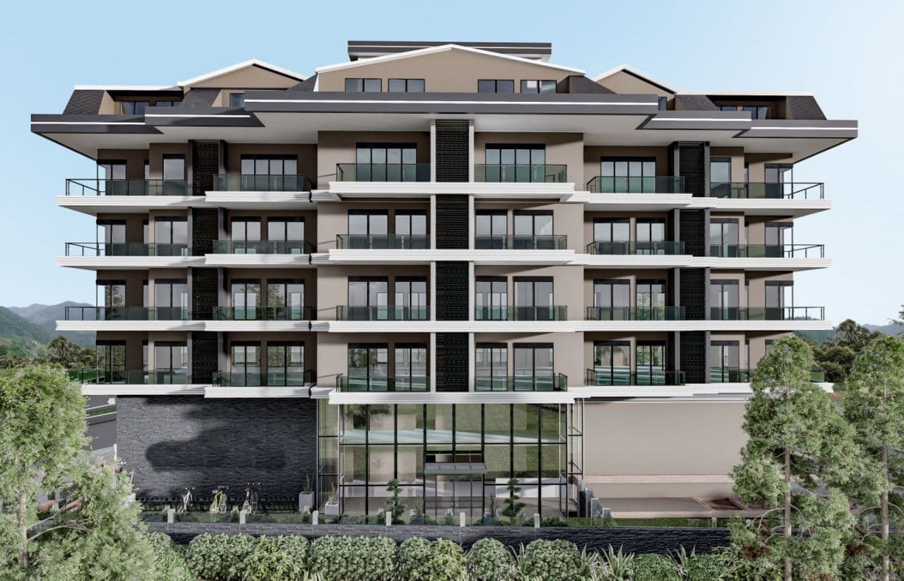 Квартира в Алании, Турция, 51 м², фото 2