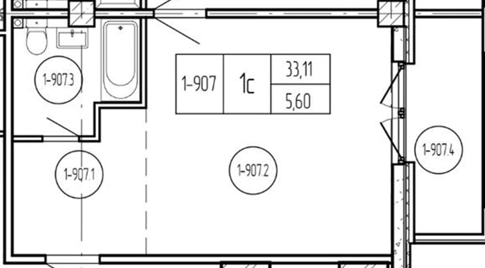 Studio Apartment in Luchi, Anapa